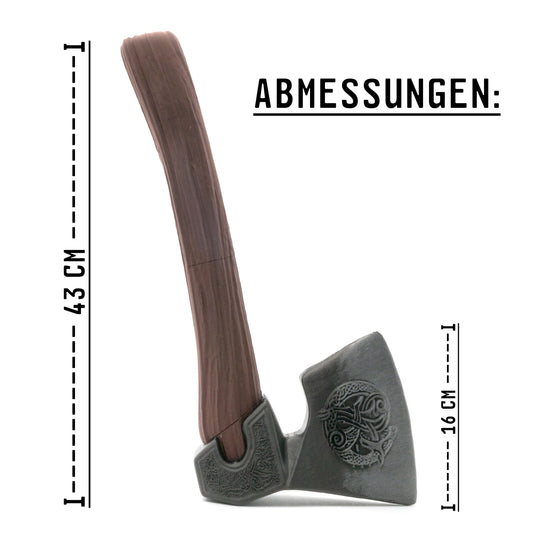 Wikingeraxt – Nachbildung für Cosplay und Fasching