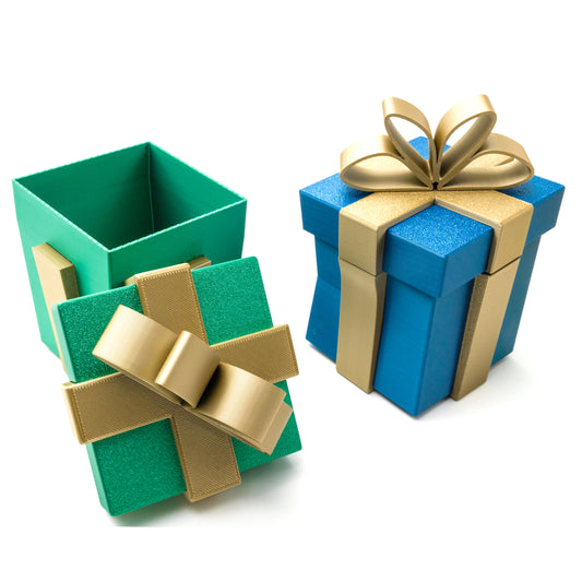 die immer wieder verwendbare Geschenkbox