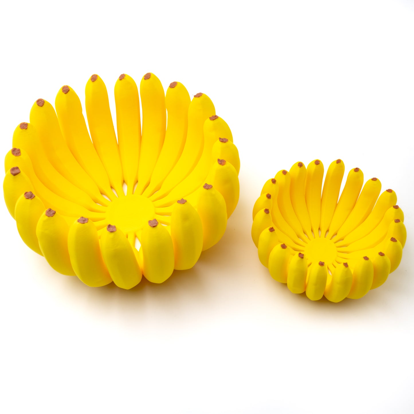 einzigartige Obstschale im Bananendesign