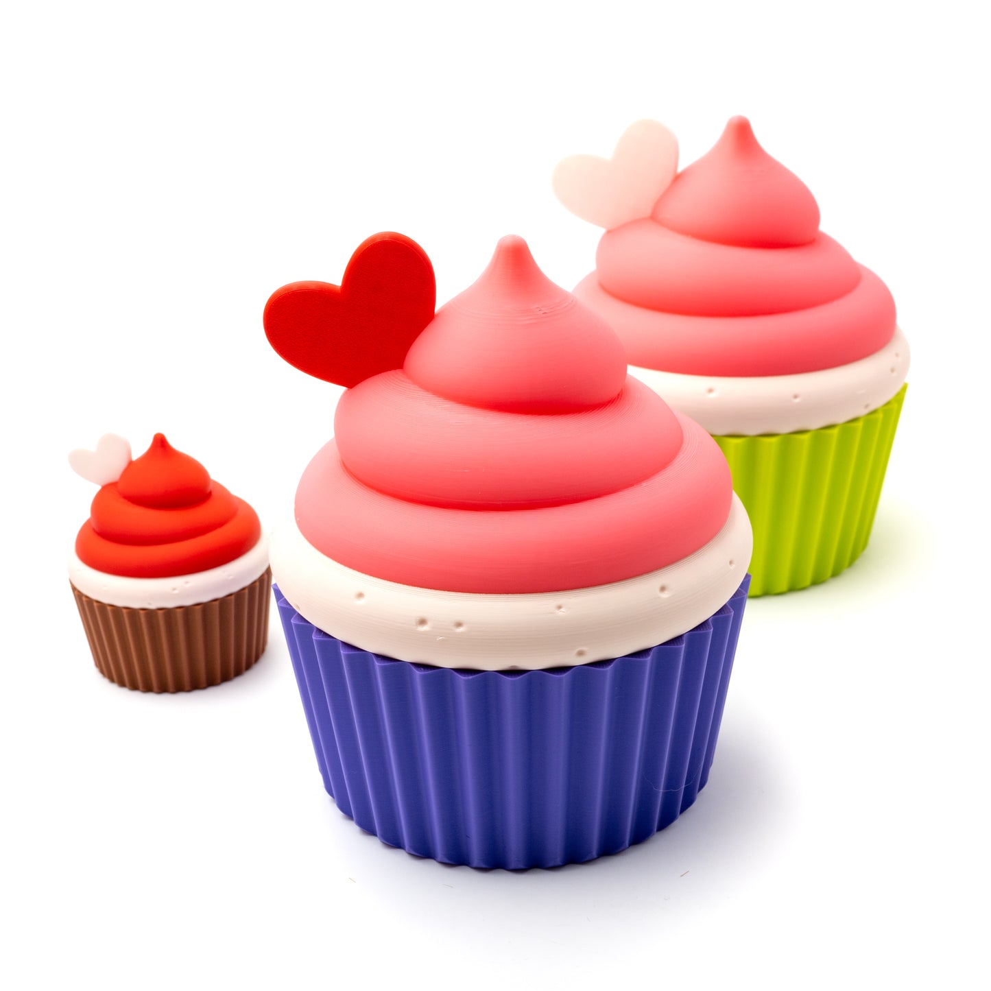 Geschenkbox im Muffindesign