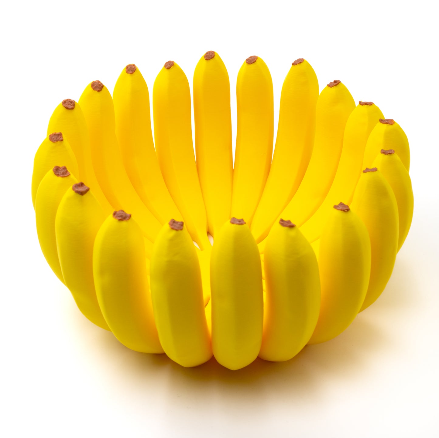 einzigartige Obstschale im Bananendesign