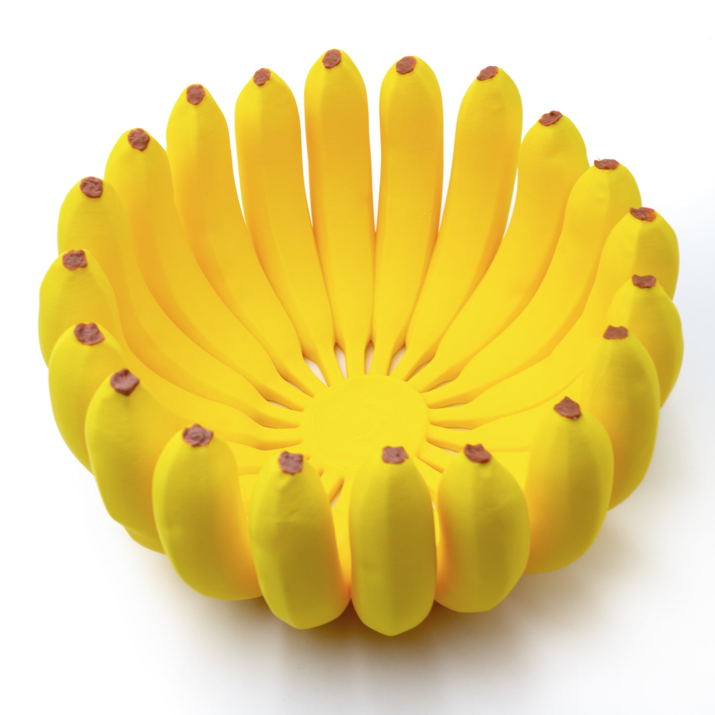 einzigartige Obstschale im Bananendesign