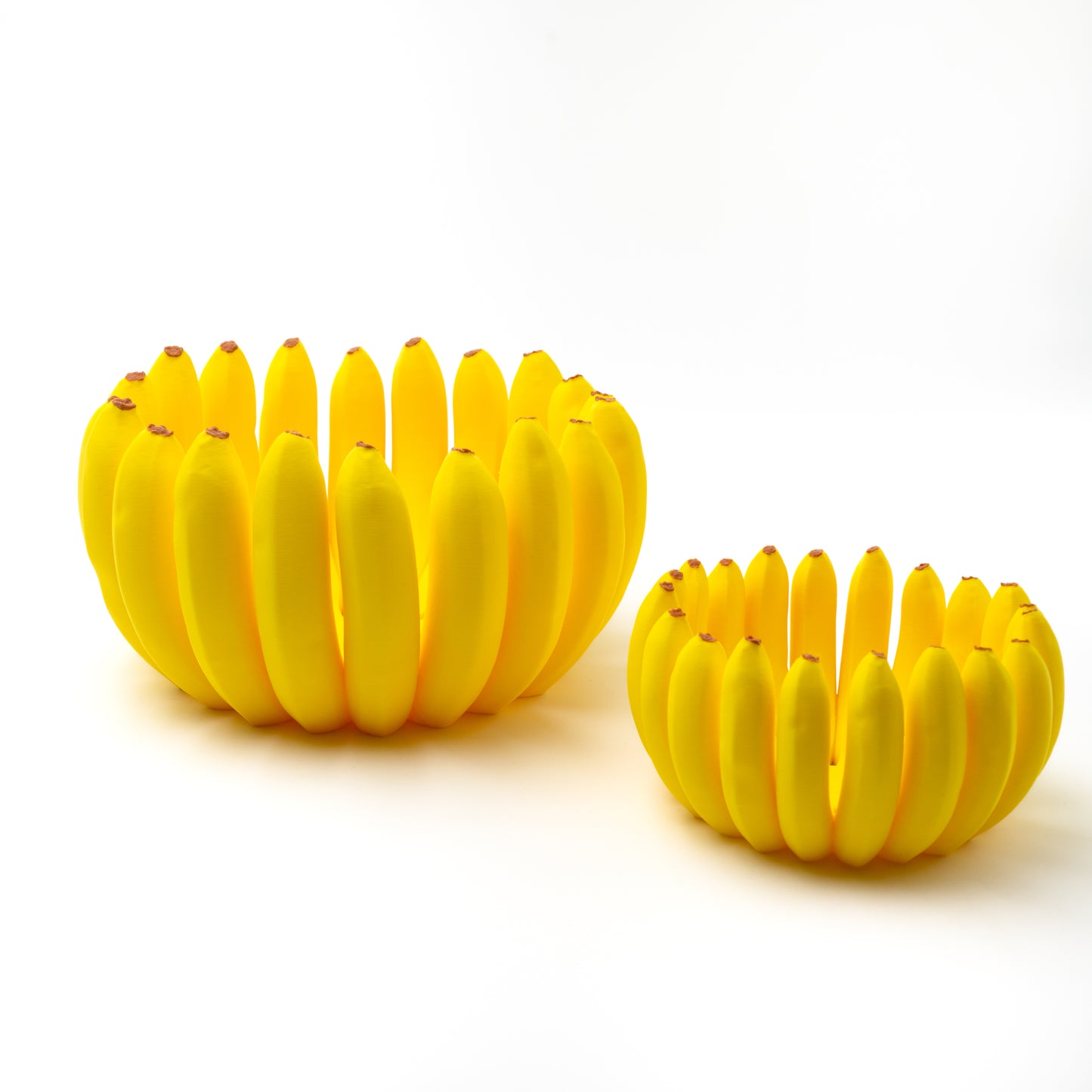 einzigartige Obstschale im Bananendesign