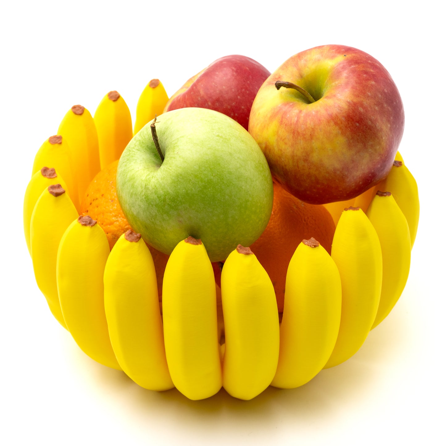 einzigartige Obstschale im Bananendesign
