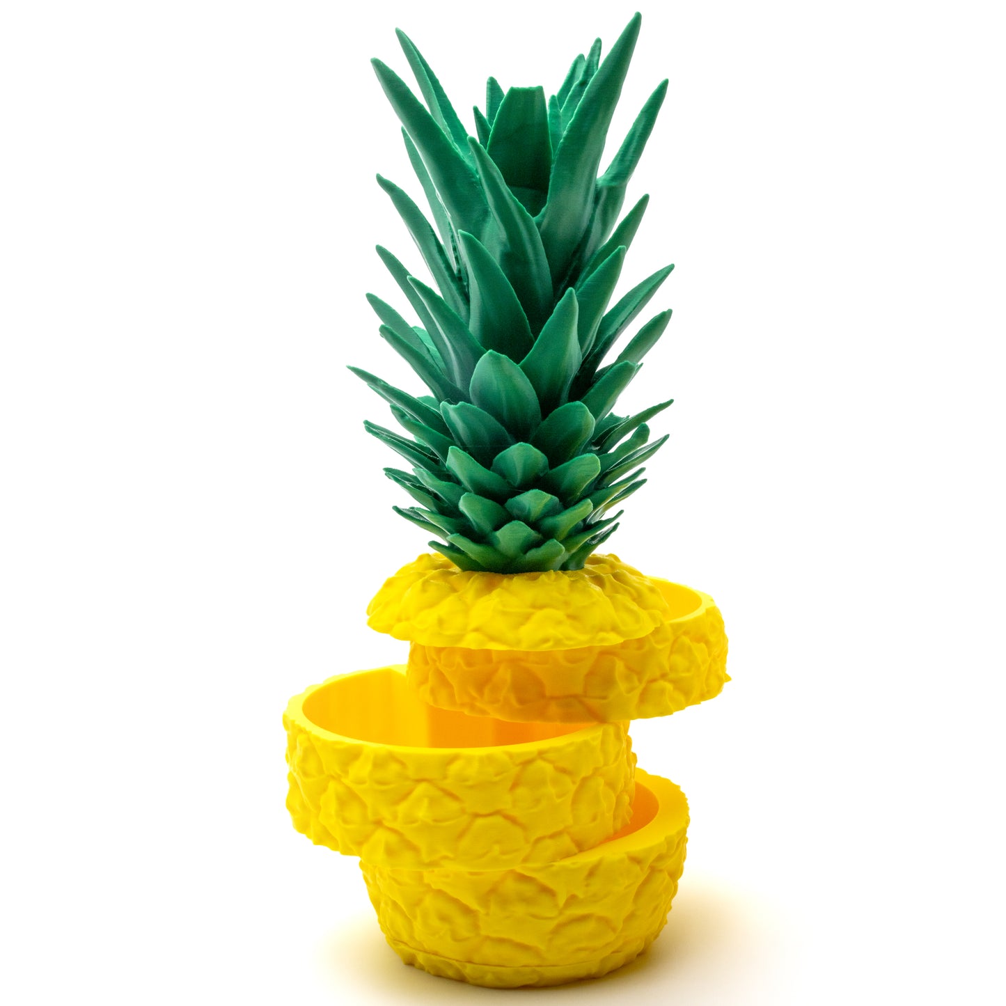 Ananas-Dose – Tropisches Design für Stil und Ordnung