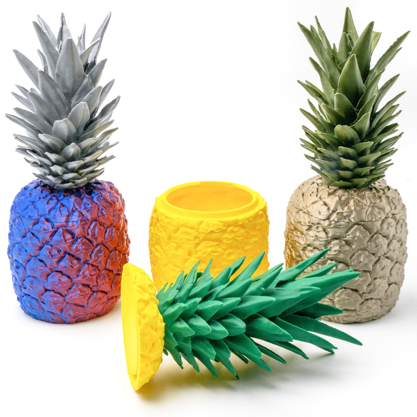 Ananas-Dose – Tropisches Design für Stil und Ordnung