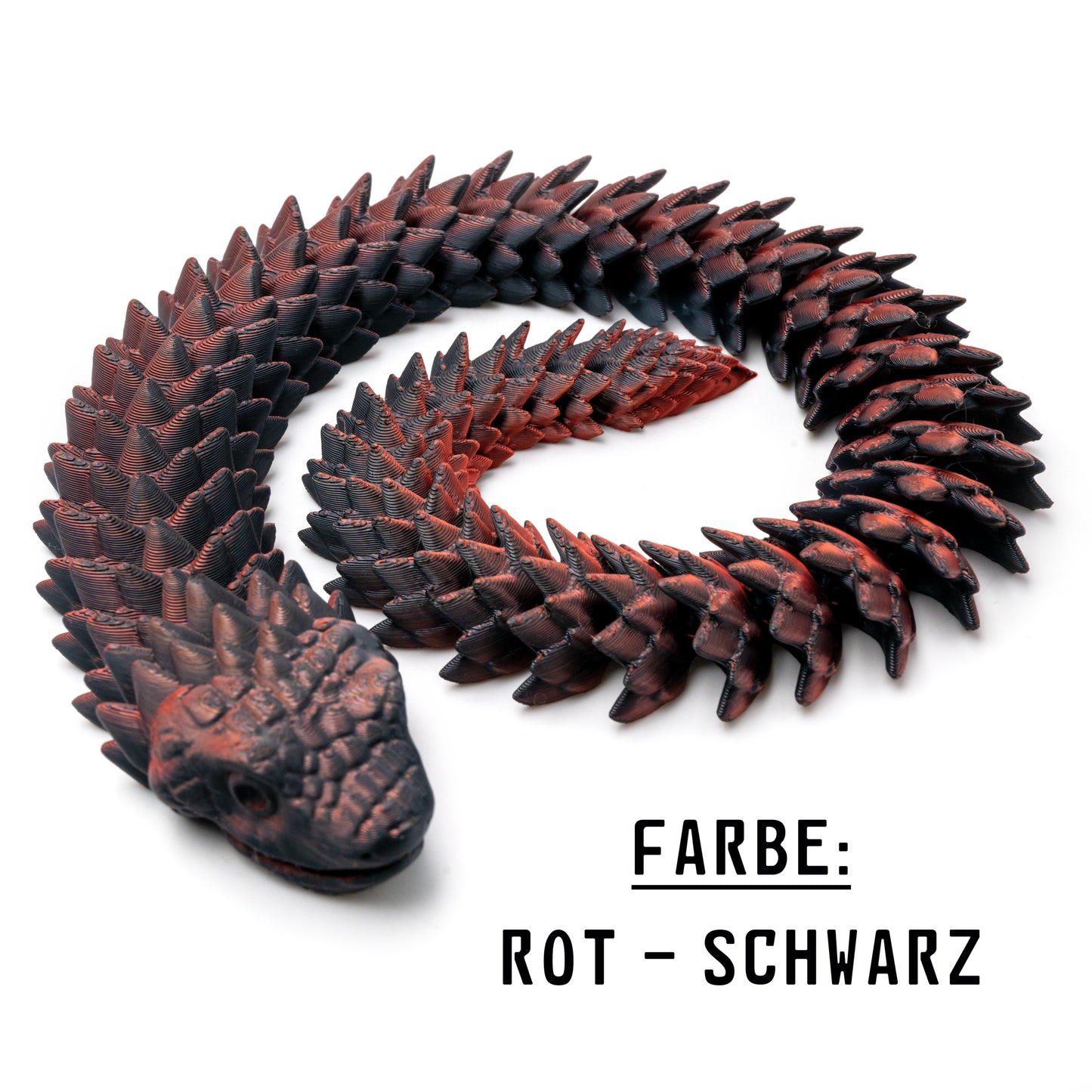 Dekorative Schlange – 45 cm, voll beweglich