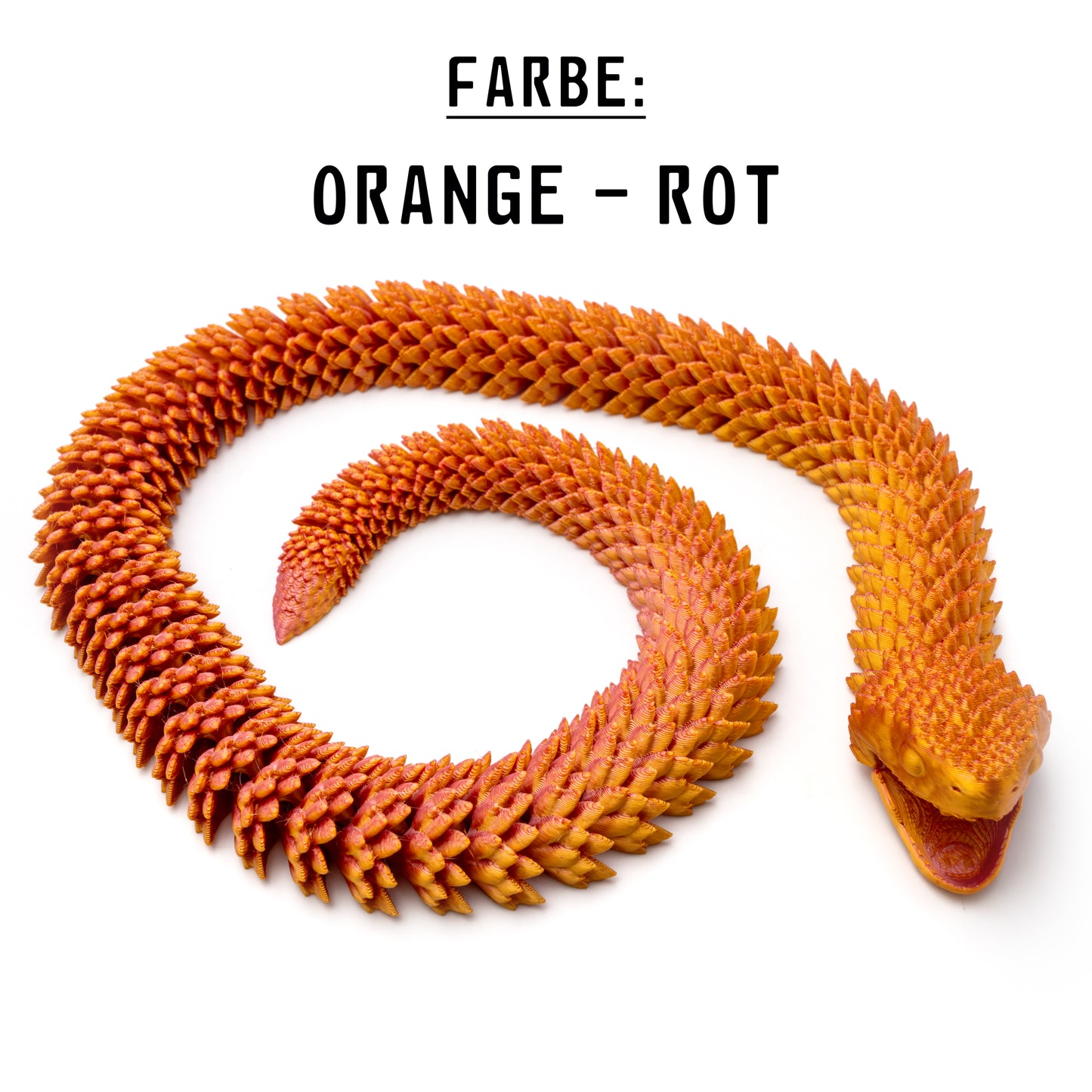 Dekorative Flexischlange – 61 cm, voll beweglich
