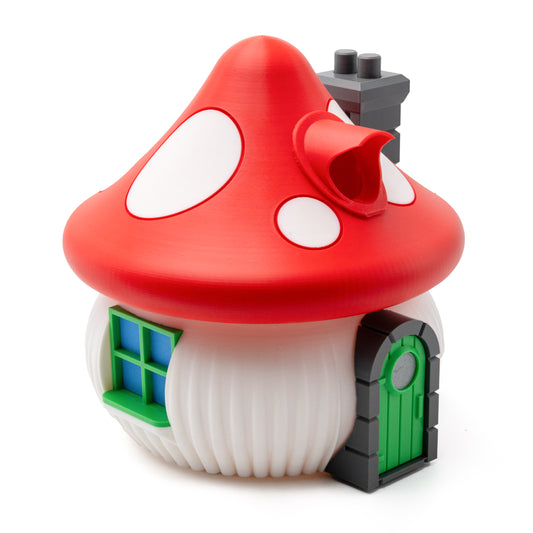 Zauberhaftes Vogelhaus in Pilzform – Ein Märchentraum für deinen Garten