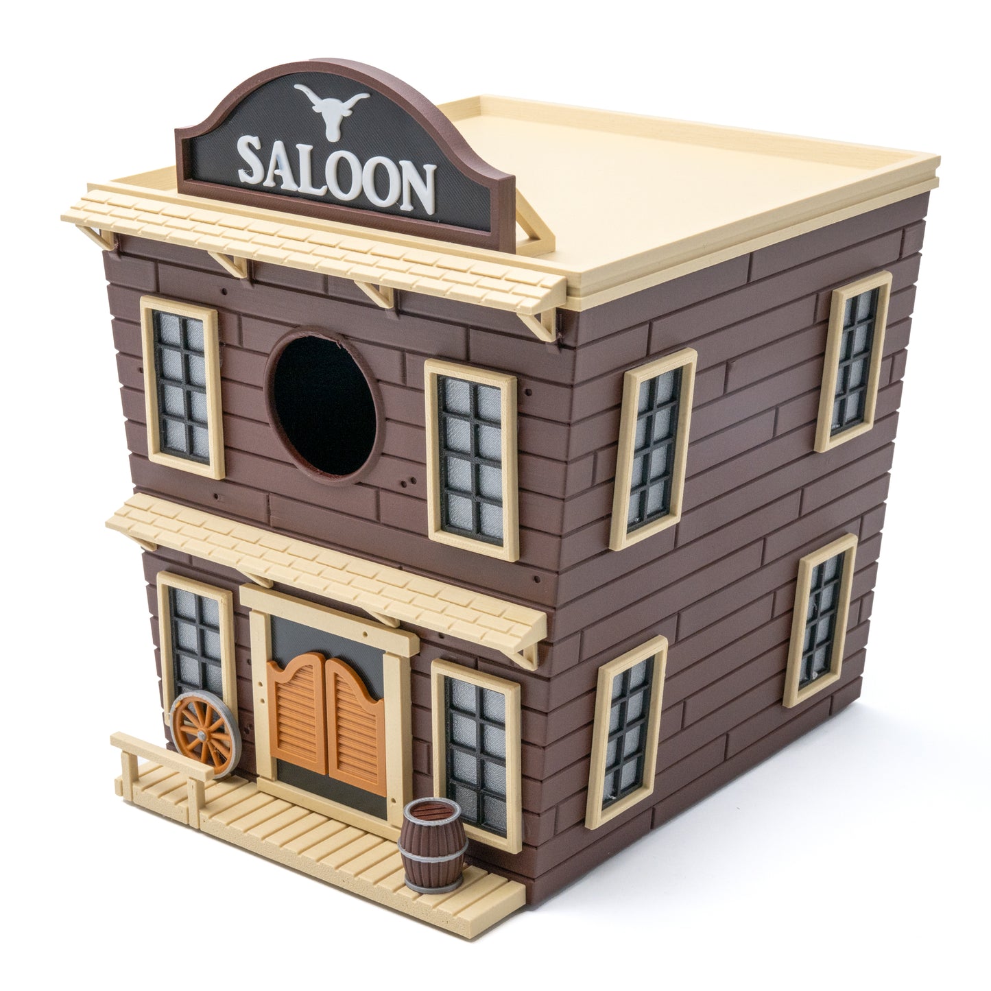 Vogelhaus "Wild West Saloon" – Der perfekte Unterschlupf für gefiederte Cowboys