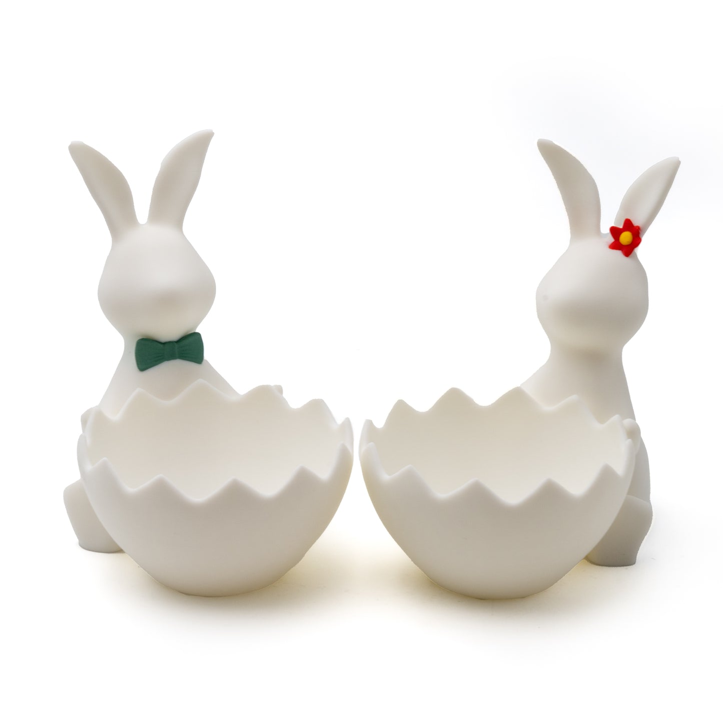 Deko-Hase mit Schale – Stilvolle Osterdeko für Süßigkeiten und mehr