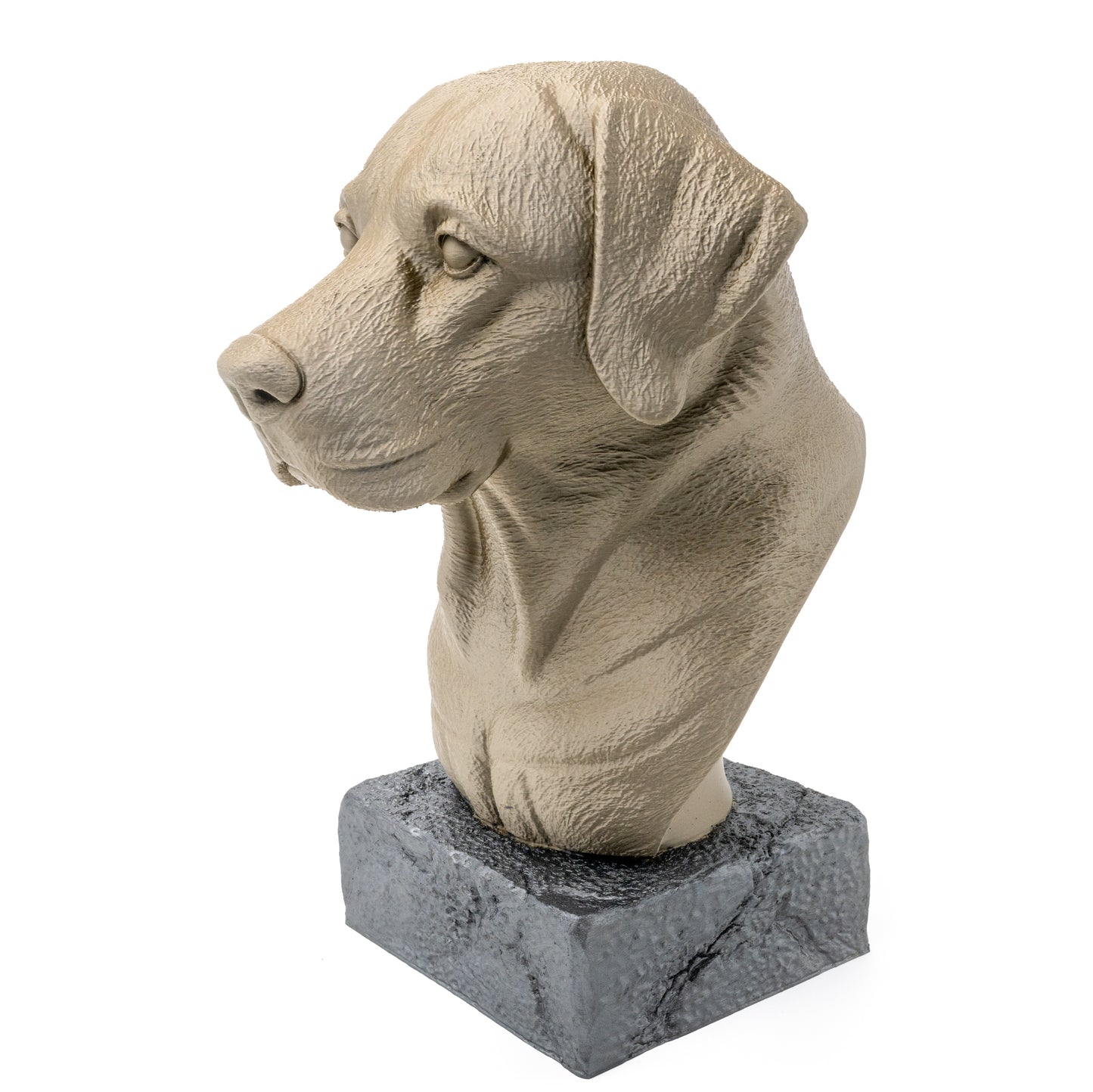 Edle Retriever-Büste – Ein stilvoller Blickfang für Hundefans
