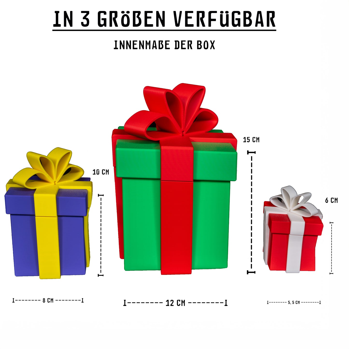 die immer wieder verwendbare Geschenkbox
