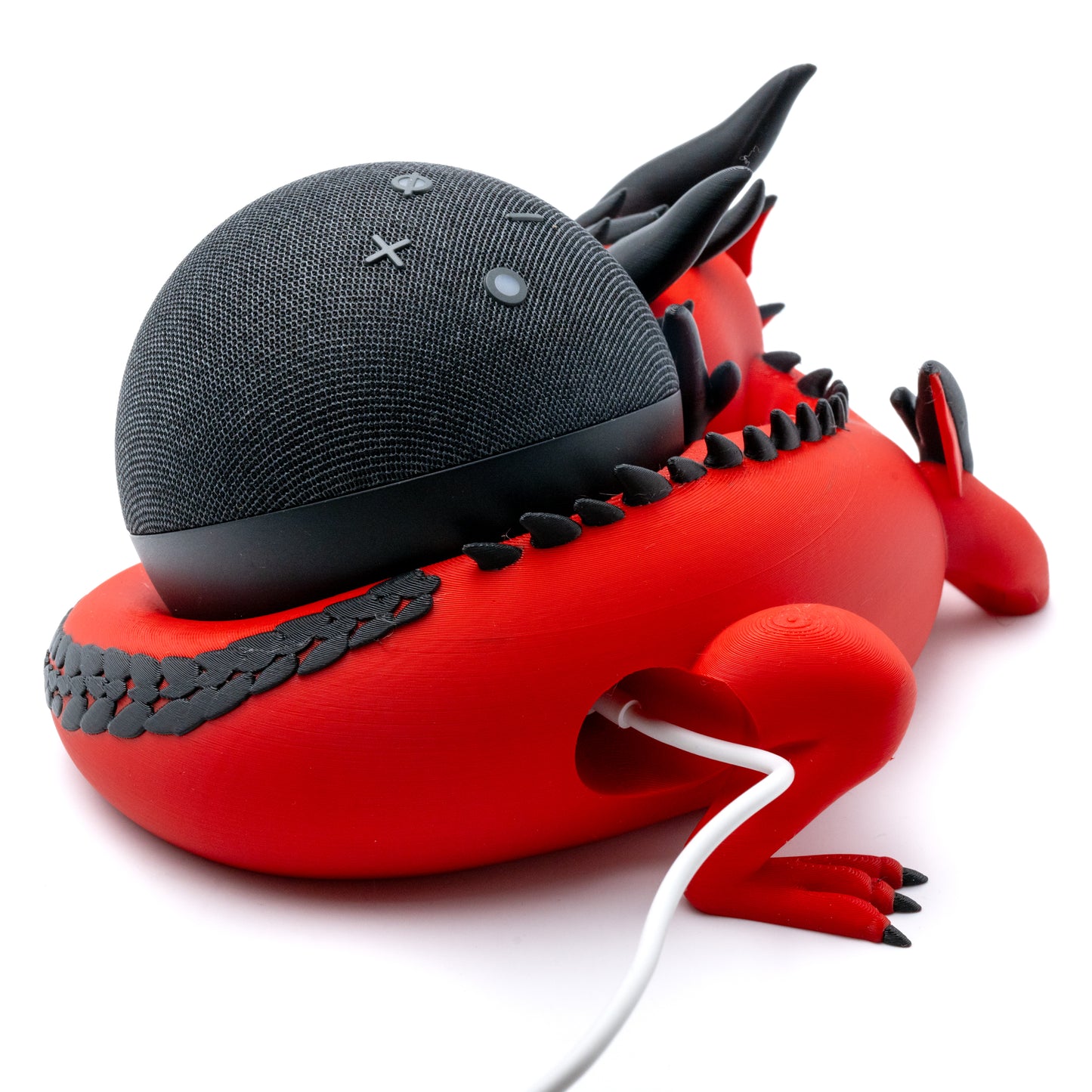 Drache als Echo Dot 5 Halter – Dein kleiner, smarter Gefährte!