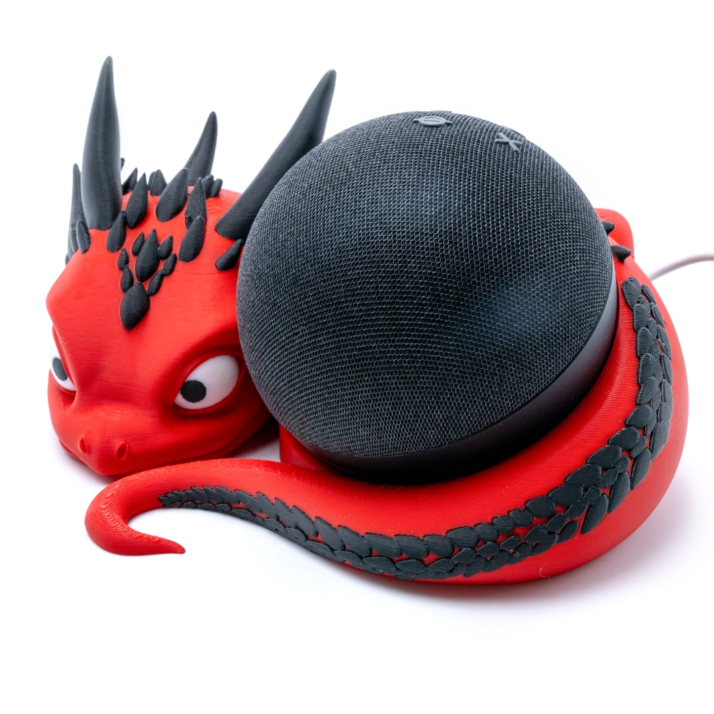 Drache als Echo Dot 5 Halter – Dein kleiner, smarter Gefährte!
