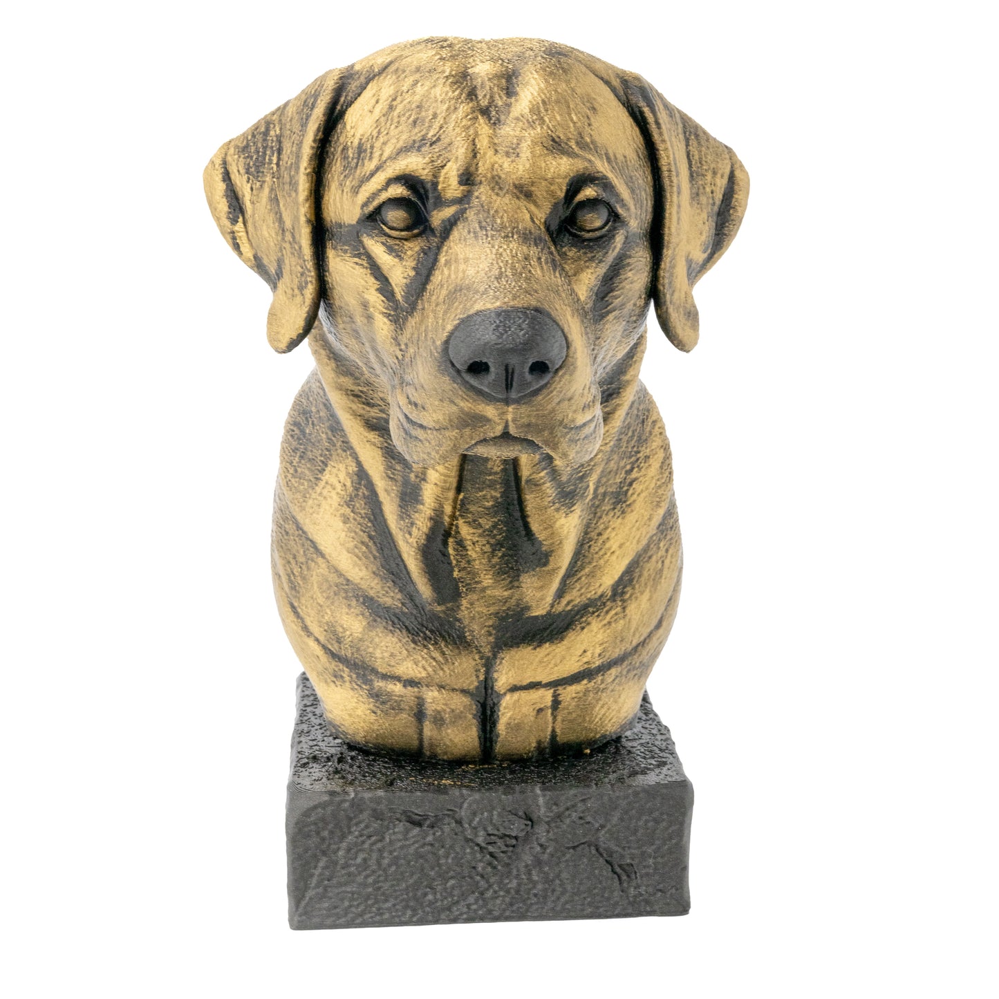 Edle Retriever-Büste – Ein stilvoller Blickfang für Hundefans
