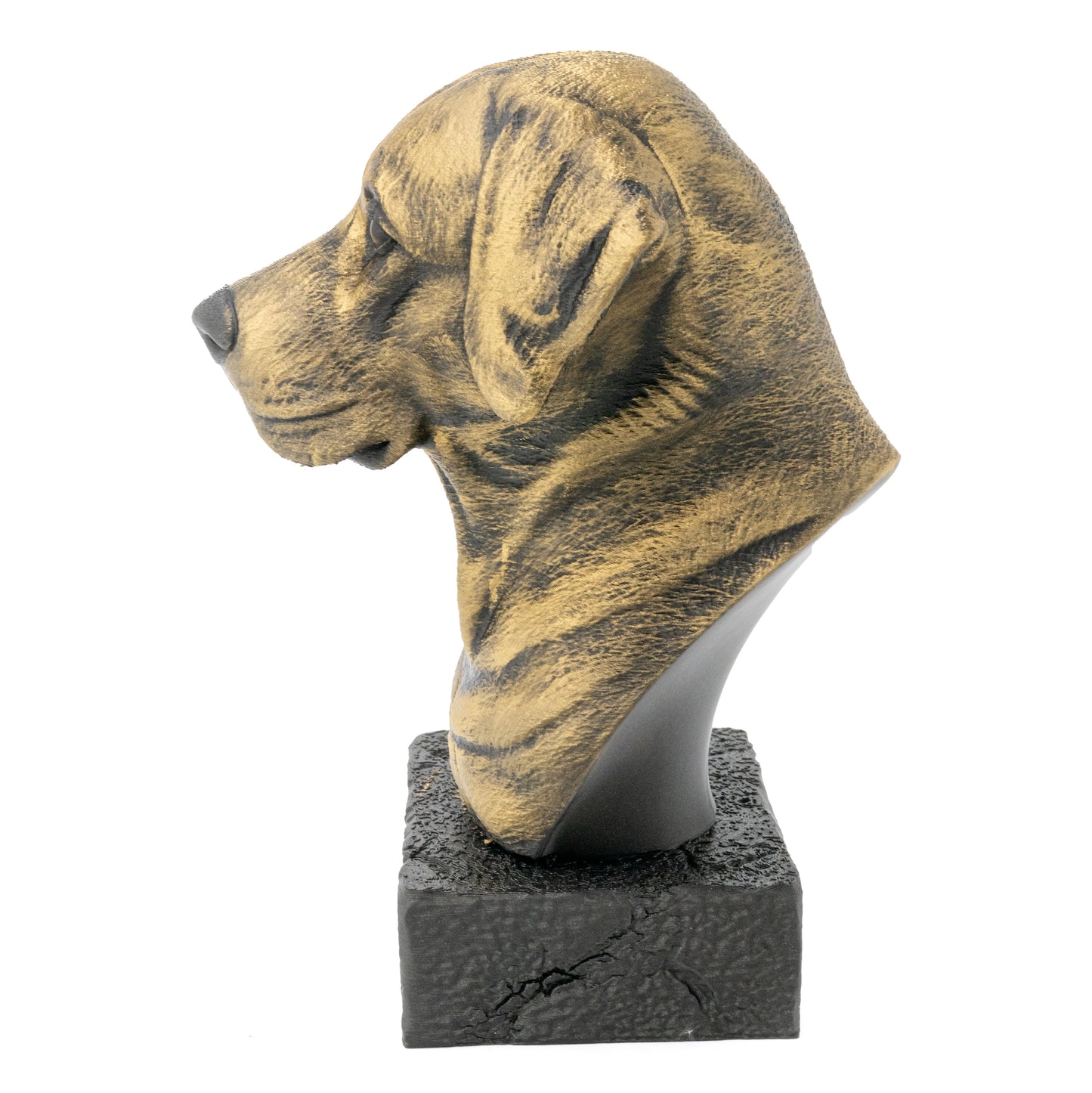 Edle Retriever-Büste – Ein stilvoller Blickfang für Hundefans